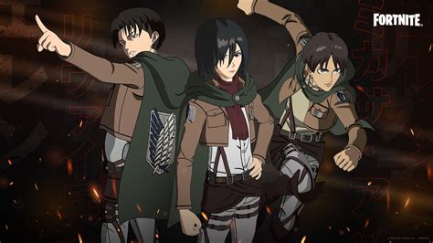 Fortnite AOT Skins